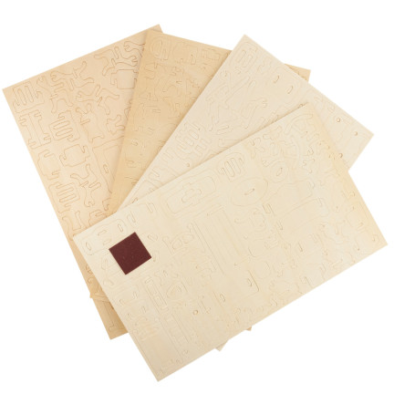 TG67315 Puppenhausmöbel aus Holz 34 Stück