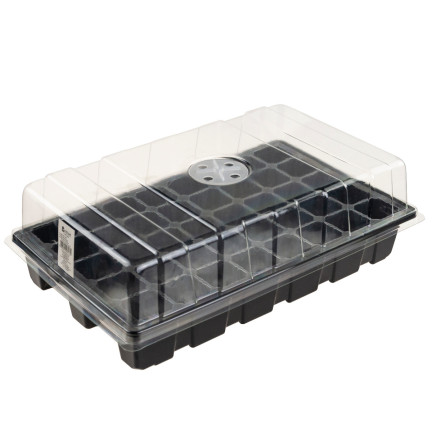 TG71789 Mini Greenhouse for Germination, Seedling Grower + Ventilation, 40 Compartments