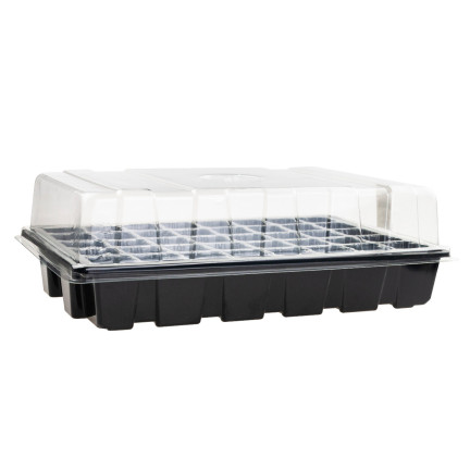 TG71789 Mini Greenhouse for Germination, Seedling Grower + Ventilation, 40 Compartments
