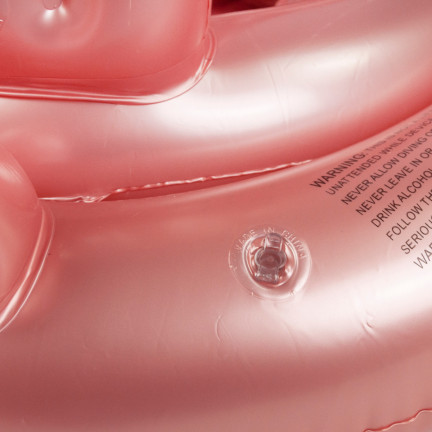 TG67349 Inflatable flamingo ring with a seat for children