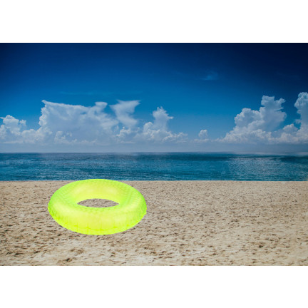 TG67355 STRAND AUFBLASBARE RAD 60CM NEON AUFBLASBAR FÜR SCHWIMMBAD