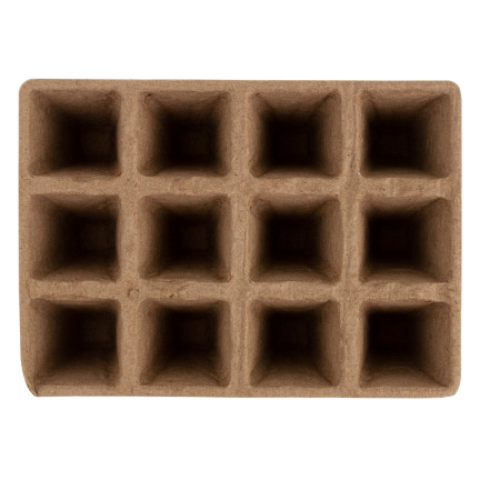 TG67368 Torf Pflanzentöpfe für Setzlinge 10 Schalen 120 Stück