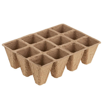 TG67368 Torf Pflanzentöpfe für Setzlinge 10 Schalen 120 Stück