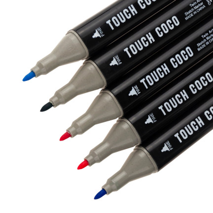TG67373 ALKOHOL MARKER 60 STÜCK MARKER DOPPELSEITIGE MARKER