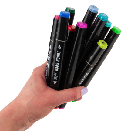TG67373 ALKOHOL MARKER 60 STÜCK MARKER DOPPELSEITIGE MARKER