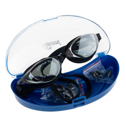 TG67383 SCHWIMMBRILLE + ETUI + SCHWIMMSTÖPSEL