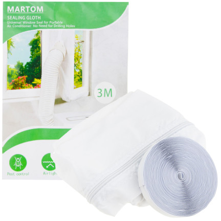 TG67384 Window Seal for Air Conditioner, 300 cm, White
