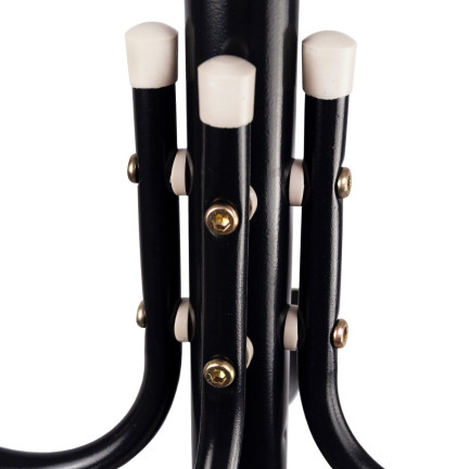 TG67388 STOJÍCÍ VĚŠÁK NA OBLEČENÍ ČERNÝ PŘEDSÍŇOVÝ VĚŠÁK