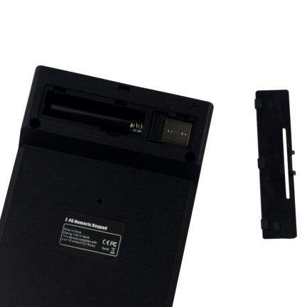 TG67391 BEZDRÁTOVÁ NUMERICKÁ KLÁVESNICE USB NOTEBOOK PC