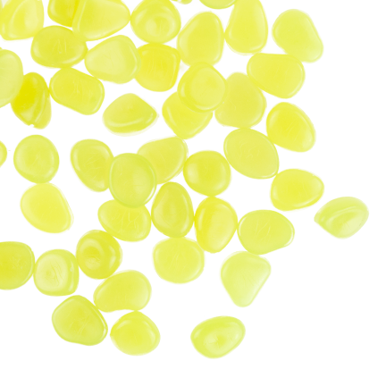 TG67713-4 Leuchtkiesel, fluoreszierende Steine, 100 Stück dekorativ