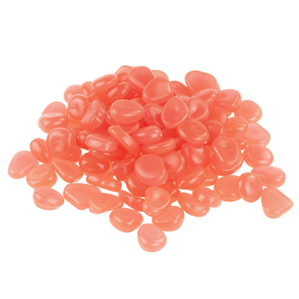 TG67713-6 Leuchtkiesel, fluoreszierende Steine, 100 Stück dekorativ