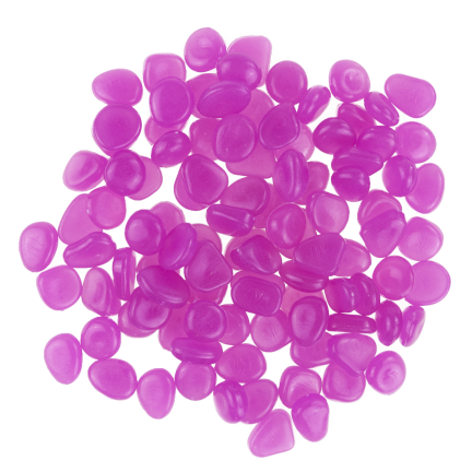 TG67713-7 Leuchtkiesel, fluoreszierende Steine, 100 Stück dekorativ