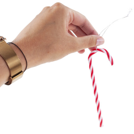 TG67913 ANHÄNGER ZUCKERSTANGE WEIHNACHTSBAUMKUGELN