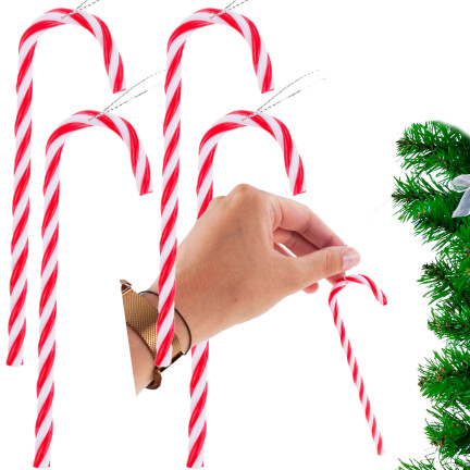 TG67913 ANHÄNGER ZUCKERSTANGE WEIHNACHTSBAUMKUGELN