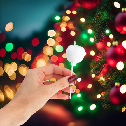 TG69139-1 JABŁUSZKA JABUŁKA NA DRUCIKU PIKU OZDOBNE WIANKI STROIKI 8SZT