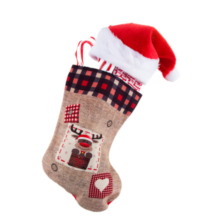 TG69385 SOCKE GESCHENK SACK GESCHENK SACK ST. MICHAEL SACK ANHÄNGER