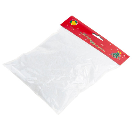 TG69554 KUNSTSCHNEE LOSE DEKORATIVE FLUSEN FÜR URLAUB DEKORATION 20G