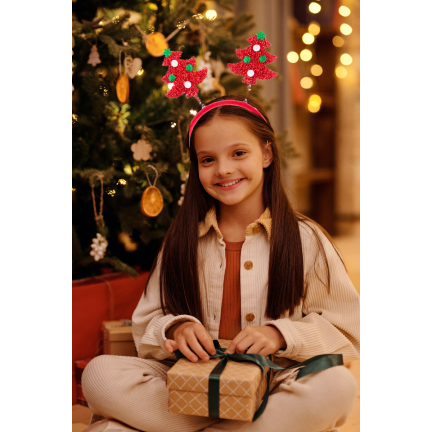 TG69590 CHRISTMAS HOLY HANDSHIRT HANDSHIRT Weihnachtsbaum Stirnband Lustig für Weihnachten Weihnachtsmann