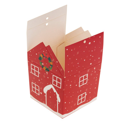 TG70168 ADVENTSKALENDER DIY HÄUSER WEIHNACHTEN FÜLLUNG BOXEN KIT