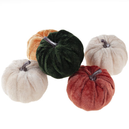 TG70186 KÜNSTLICHE KÜRBISSE 5PCS HALLOWEEN HERBST DEKORATIONEN
