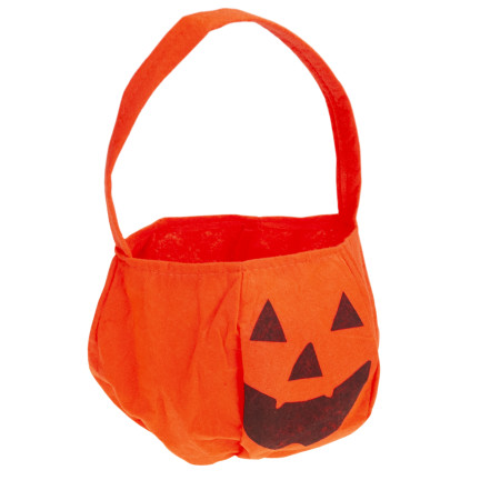 TG70241 DÝŇOVÁ TAŠKA NA SLADKOSTI HALLOWEEN WADERKO LÁTKOVÝ KOŠ NA SLADKOSTI