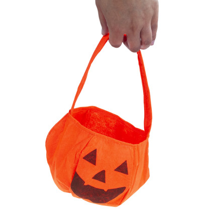 TG70241 DÝŇOVÁ TAŠKA NA SLADKOSTI HALLOWEEN WADERKO LÁTKOVÝ KOŠ NA SLADKOSTI