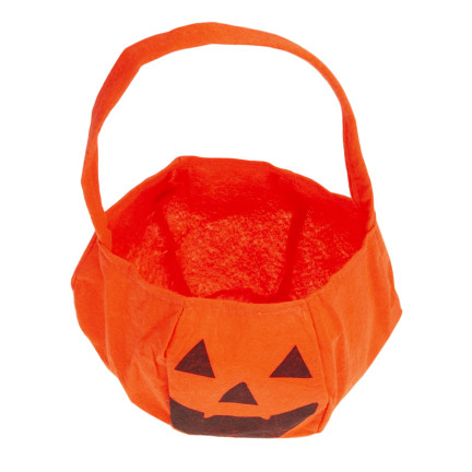 TG70241 DÝŇOVÁ TAŠKA NA SLADKOSTI HALLOWEEN WADERKO LÁTKOVÝ KOŠ NA SLADKOSTI
