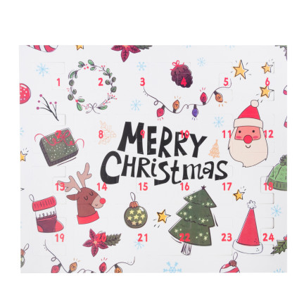 TG70495 ADVENTNÍ KALENDÁŘ ŠPERKY NÁRAMEK DÁREK ZLATÉ PŘÍVĚSKY DIY