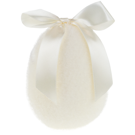 TG70500-1 FLOCKED EGG VELIKONOČNÍ DEKORACE DEKORACE VAJÍČEK PRO STŘEDOVÉ DEKORACE