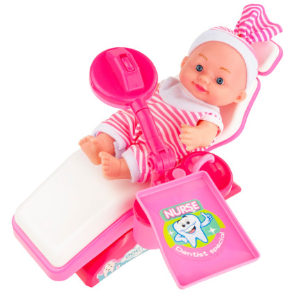 TG71066 DENTIST DUMMY DOLLY STOMATOLOGIST ZUBEHÖR GENTURE KIT Puppendoktor