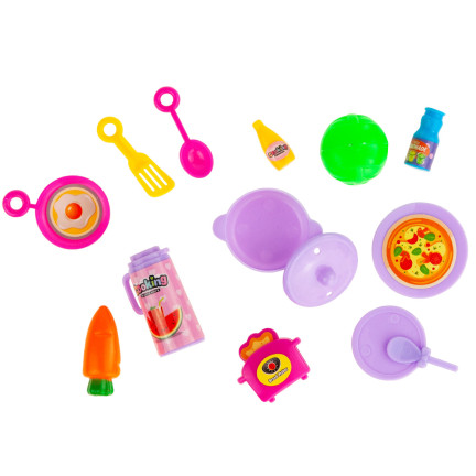 TG71072 KINDERKÜCHE SPÜLE BRENNER KOCHSET MIT ZUBEHÖR