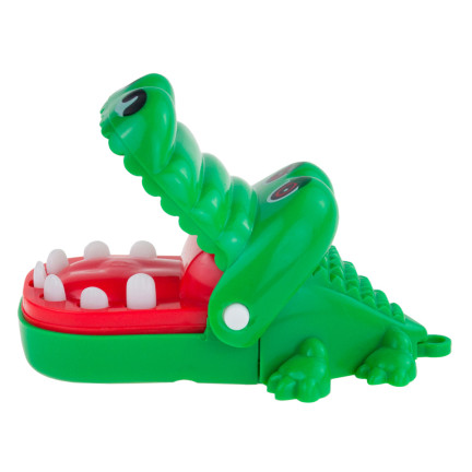 TG71075 MINI HRA KROKODYL KAJMAN SICK TOOT AT THE DENTIST GIFT HANDLE
