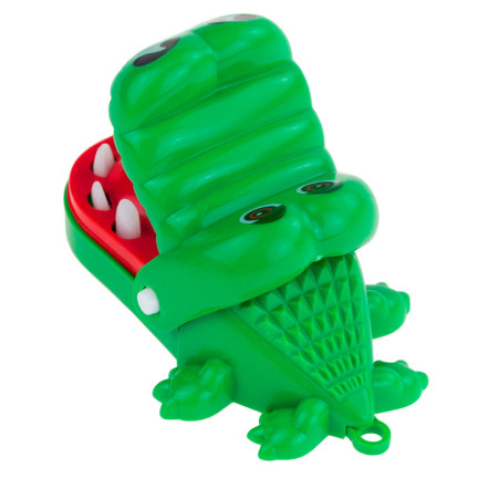 TG71075 MINI HRA KROKODYL KAJMAN SICK TOOT AT THE DENTIST GIFT HANDLE