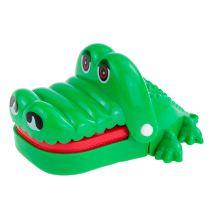 TG71075 MINI HRA KROKODYL KAJMAN SICK TOOT AT THE DENTIST GIFT HANDLE