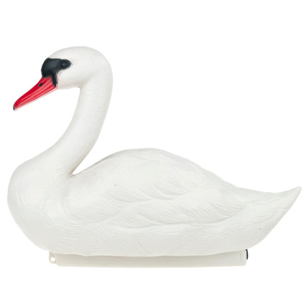 TG71080 SCHWAN KUNSTSTOFF SCHWIMMENDE FIGUR SCHWAN TEICH FIGUR