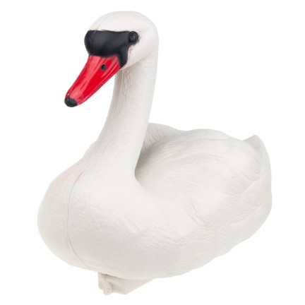 TG71080 SCHWAN KUNSTSTOFF SCHWIMMENDE FIGUR SCHWAN TEICH FIGUR