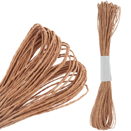 TG71120 Jute dekoratives natürliches braunes umweltfreundliches Seil 10M 2mm