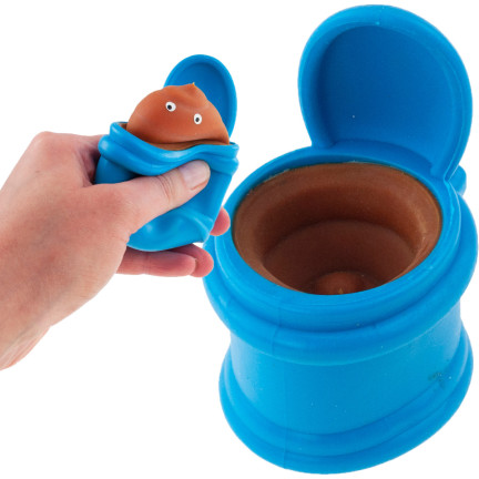 TG71152 ANTI-STRESS SQUISHY POO TOILETTE LUSTIG SENSORISCHEN SQUISHY