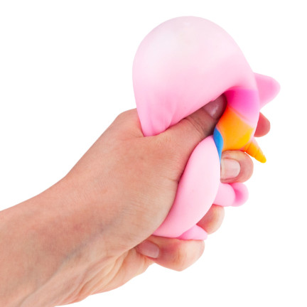 TG71174 SQUEEZE SQUISHY ANTI-STRESS-SPIELZEUG EINHORN REGENBOGEN SENSORISCHE SQUISHY