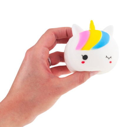 TG71174 SQUEEZE SQUISHY ANTI-STRESS-SPIELZEUG EINHORN REGENBOGEN SENSORISCHE SQUISHY