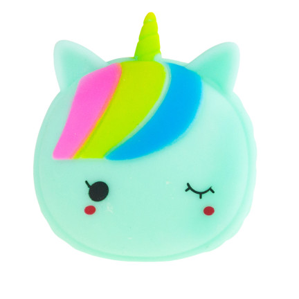 TG71174 SQUEEZE SQUISHY ANTI-STRESS-SPIELZEUG EINHORN REGENBOGEN SENSORISCHE SQUISHY
