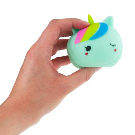 TG71174 SQUEEZE SQUISHY ANTI-STRESS-SPIELZEUG EINHORN REGENBOGEN SENSORISCHE SQUISHY