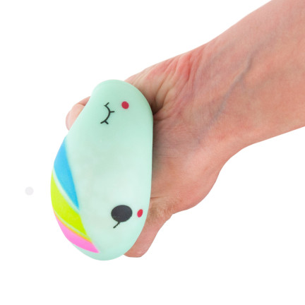 TG71174 SQUEEZE SQUISHY ANTI-STRESS-SPIELZEUG EINHORN REGENBOGEN SENSORISCHE SQUISHY