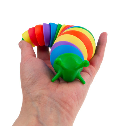 TG71182 ANTI-STRESS-RAUPENSCHNECKE SENSORISCH ANTI-STRESS-FINGERSCHNECKE