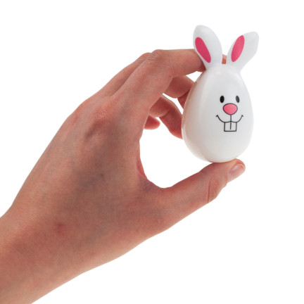 TG71183-1 VELIKONOČNÍ VAJÍČKA ZAJÍČCI S UŠIMA SKLÁDANÉ PLASTOVÉ DEKORATIVNÍ 8KS