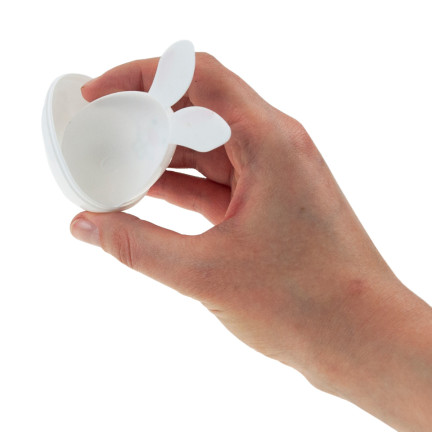 TG71183-1 VELIKONOČNÍ VAJÍČKA ZAJÍČCI S UŠIMA SKLÁDANÉ PLASTOVÉ DEKORATIVNÍ 8KS