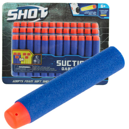 TG71191 36pcs NERF SHOTGUN SHOTTER CARTRIDGE AMMUNITION FOR PISTOL TUNER