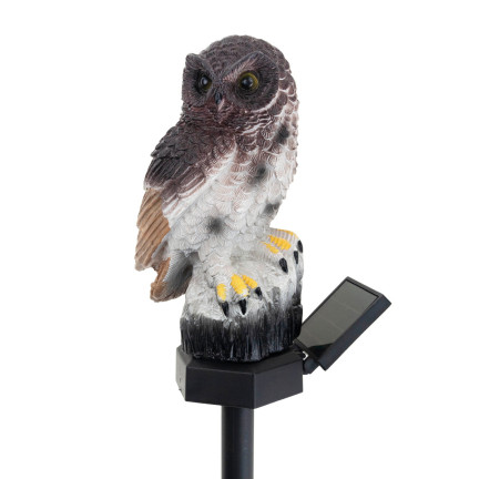 TG71281 SOLAR EULE LED GARTEN LAMPE GROSS AUFKLEBER LICHT GARTENDEKORATION