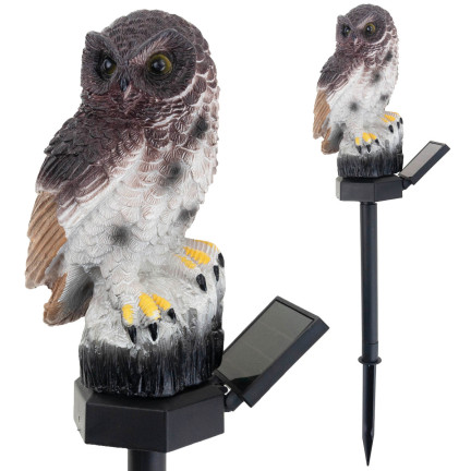 TG71281 SOLAR EULE LED GARTEN LAMPE GROSS AUFKLEBER LICHT GARTENDEKORATION