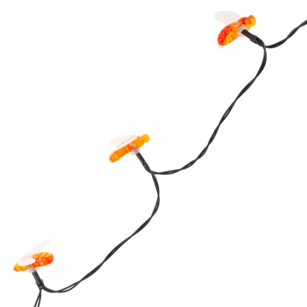 TG71285 GIRLANDE SOLARLEUCHTEN BIENEN LICHT SET 20 LED GARTEN BIENEN